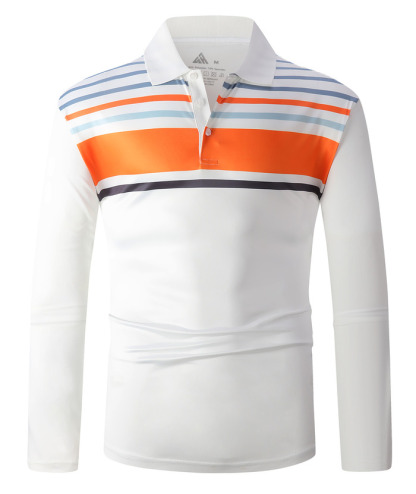 ZITY Men's Casual Long Sleeve Fast Dry Polo Shirt with 3 Button Placket-ZPK004292 | Zitysports