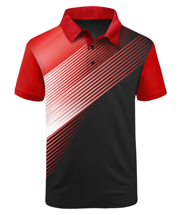 Wholesale Men's Quick Dri Print Golf Polo Shirt | Zitysports