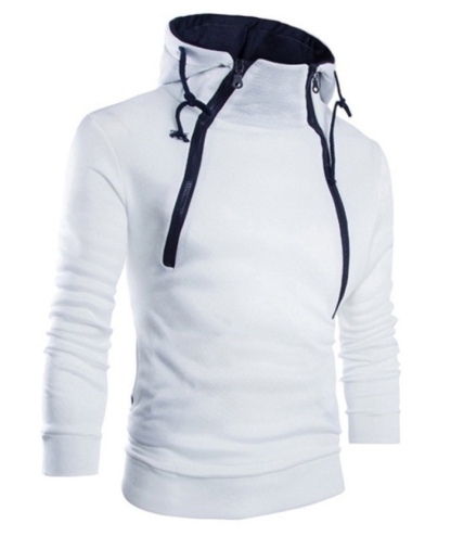 ZITY Men's Zip Up Slim Fit Long Sleeve Outdoor Hoodie-DUMHD04861 | Zitysports