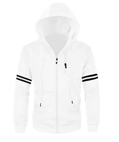ZITY Men's Soft Fleece Fashion Zip Up Sweater Hoodie-DUMFH04956|Zitysports