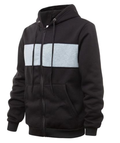 ZITY Men's Fleece Long Sleeve Casual Fashion Color Block Hoodie-DUMFH04983|Zitysports