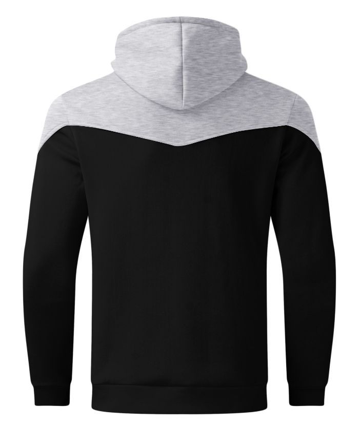 ZITY Men's Color Block Full Zipper Long Sleeve Comfort Lightweight Hoodie-DUMHD05009|Zitysports