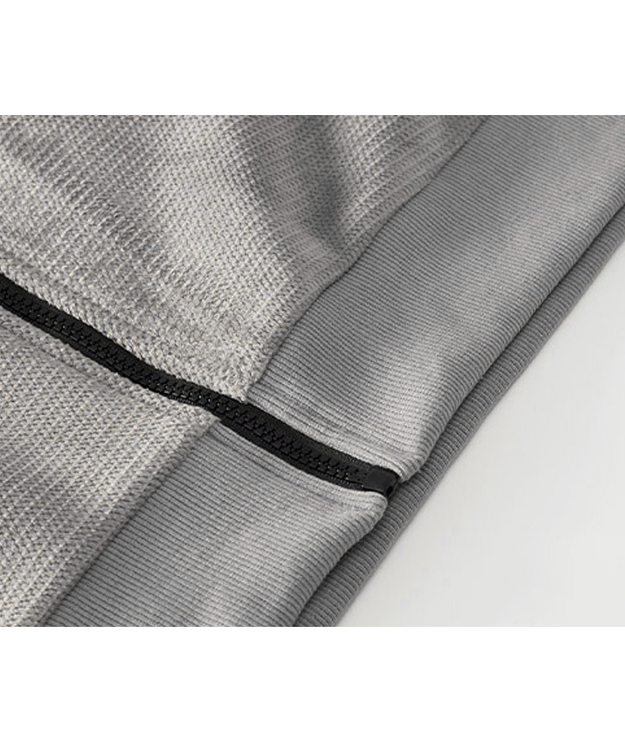 ZITY Men's Full Zipper Long Sleeve Breathable Outwear Hoodie-DUMFH05100|Zitysports