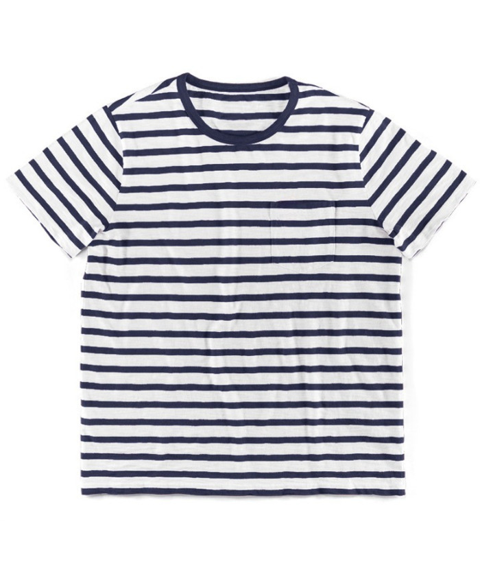 ZITY Men's Striped Summer Round Neck Short Sleeve Regular Fit T-Shirt-ZPK010595|Zitysports