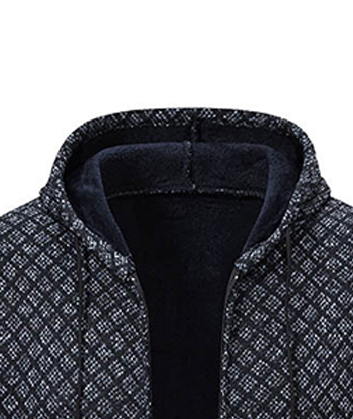 ZITY Men's Casual Sweater Suit Slim Fit Hip Hop Style Hoodie Top-DUMSW05057|Zitysports