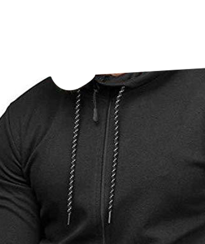 ZITY Men's Slim Fit Sportswear Autumn Hooded Sweater Suit-DUMFH04991|Zitysports