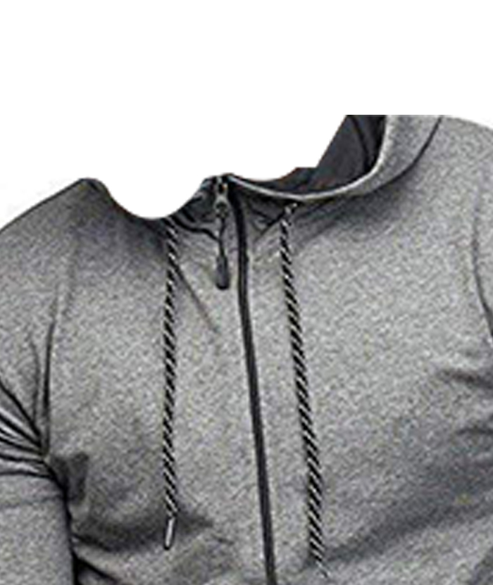 ZITY Men's Slim Fit Sportswear Autumn Hooded Sweater Suit-DUMFH04991|Zitysports
