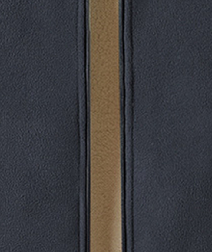 ZITY Men's Full Zipper Stand Collar Fleece Jacket-DUMFH05441