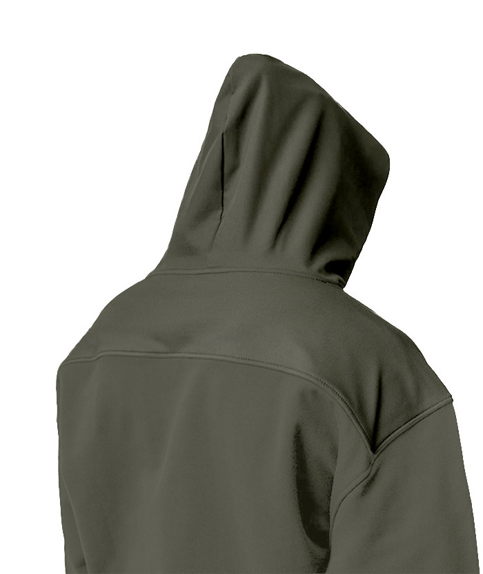 ZITY Men's Cotton Long Sleeve Pullover Hoodie-DUMFH05478