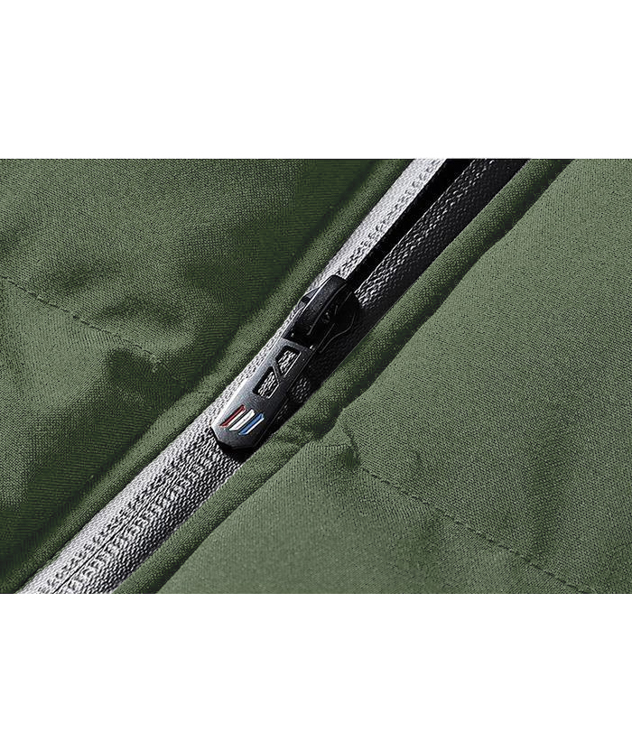 ZITY Men's Zipper Long Sleeve Puffer Jacket-DUMCO05565