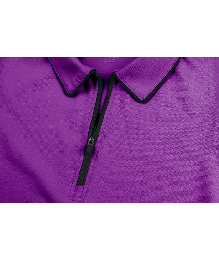 ZITY Women's Sleeveless Quarter Zip Golf Polo Shirt-CUWPO01362