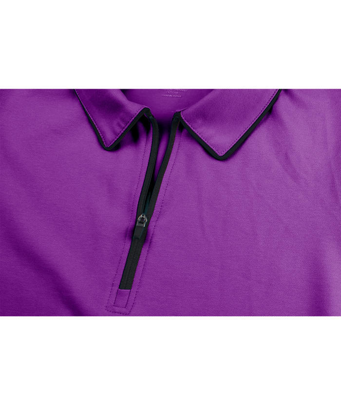 ZITY Women's Sleeveless Quarter Zip Golf Polo Shirt-CUWPO01362