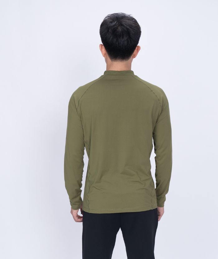 ZITY Men's Long Sleeve Pullover Polo Shirt-88168