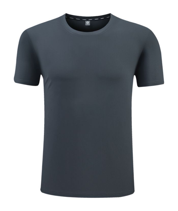 ZITY Men's Summer Slim Fit Solid Color T-Shirt-8371