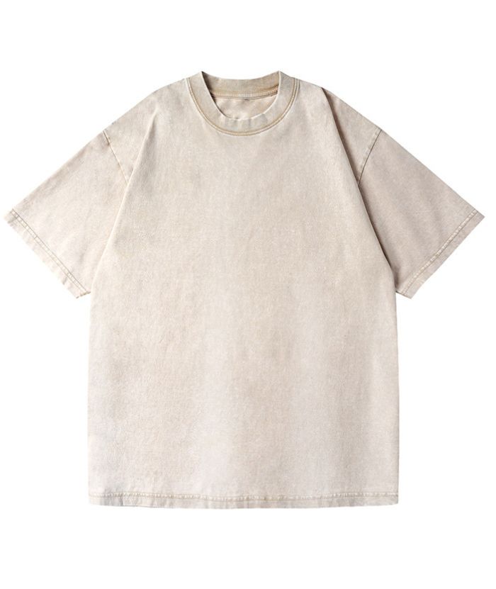 ZITY Unisex Round Neck Drop Shoulder T-Shirt-DUMTS05928