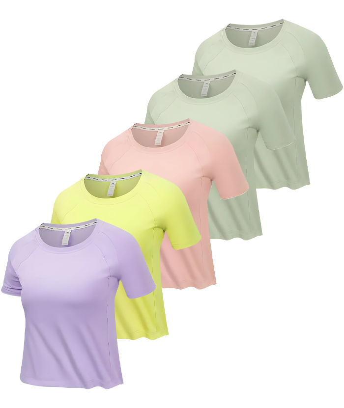 Wholesale Women's Slim Fit Casual Workout T-Shirt | Zitysports