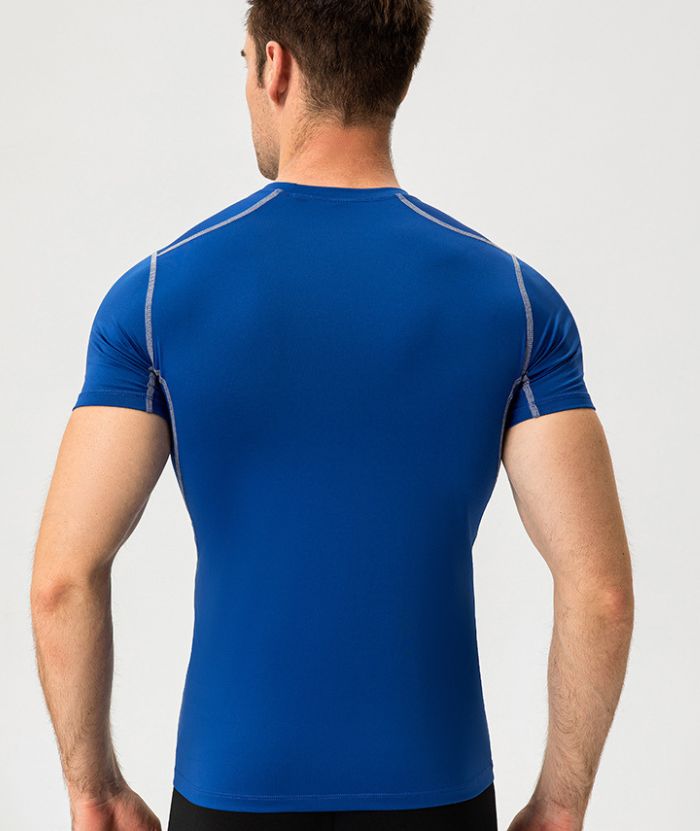 ZITY Men's Dri Fit Sports Compression T-Shirt-DUMTS05962