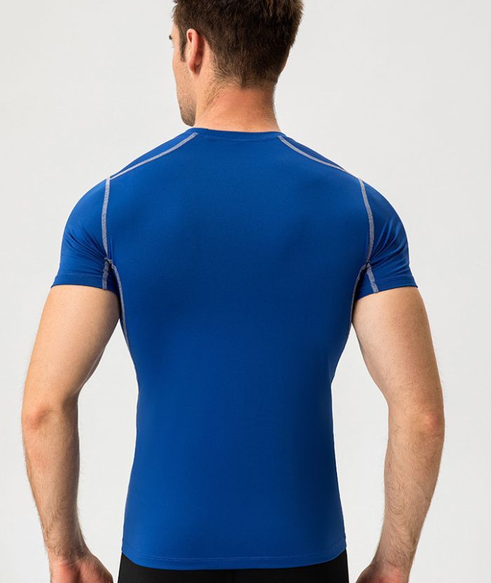 ZITY Men's Dri Fit Sports Compression T-Shirt-DUMTS05962