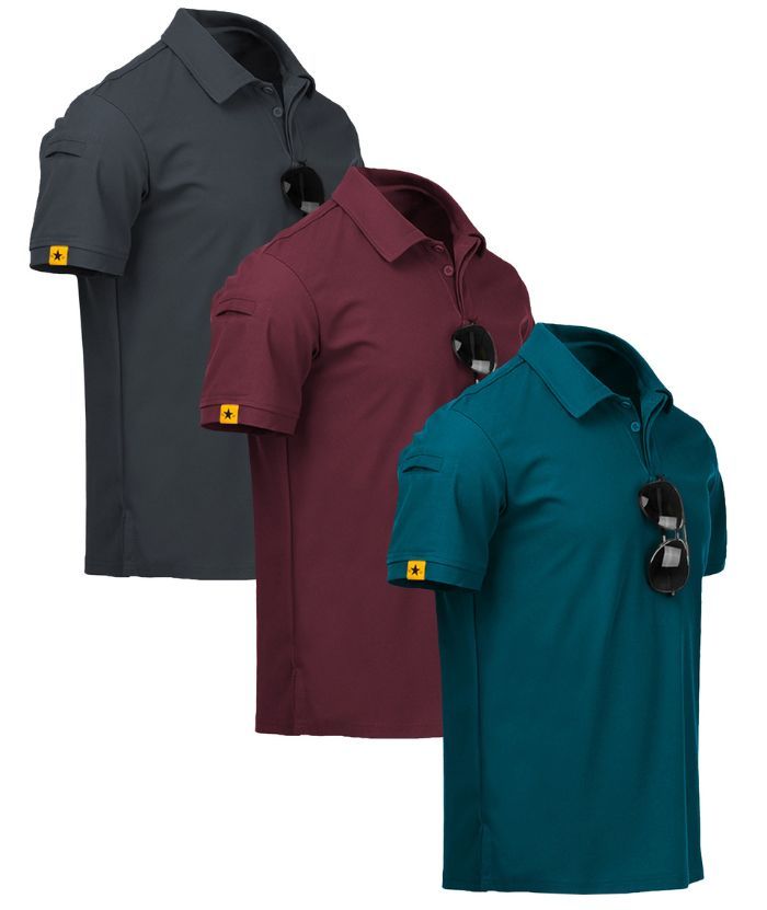 Cheap Polo Shirts for Men 5/3 Pack - Mix & Match | Zitysports