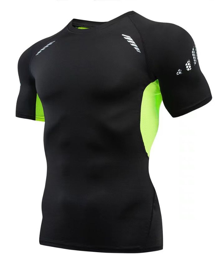 ZITY Men's Running Summer Compression T-Shirt-DUWTS05977