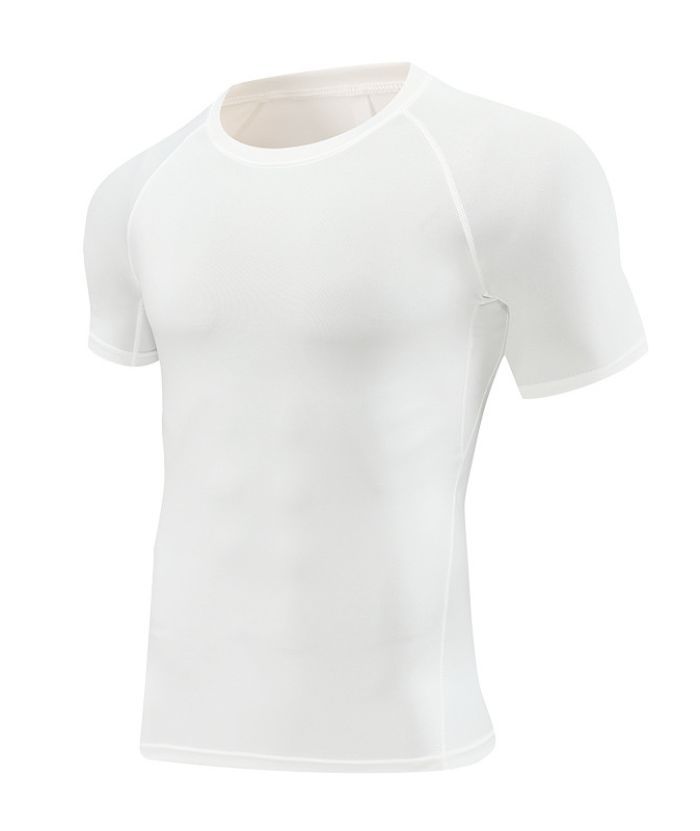ZITY Men's Athletic Dri Fit Workout Compression T-Shirt-DUMTS05992