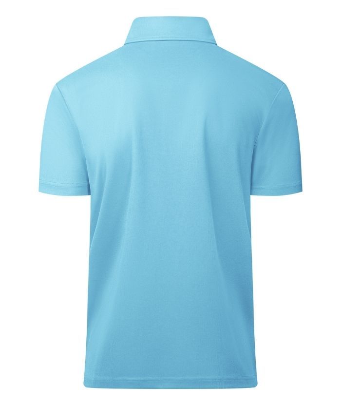 ZITY Men's Quarter Zip Slim Fit Polo Shirt-ZPK008403