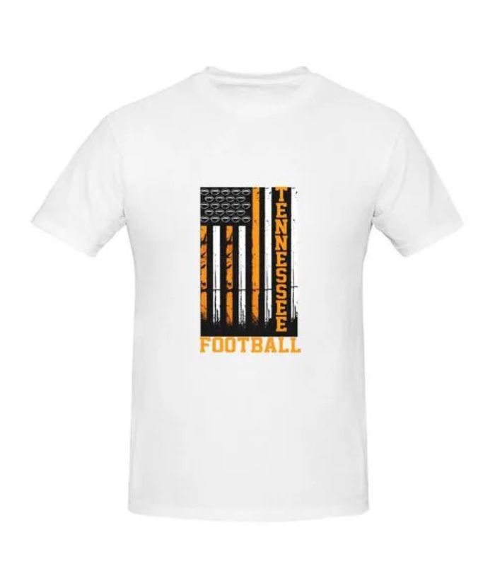 ZITY Men's Tennessee American Football 100% Cotton T-Shirt