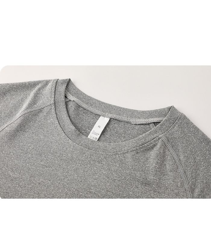 3 Pack Men's Athletic Dri Fit Workout Compression T-Shirt-DUMTS05992