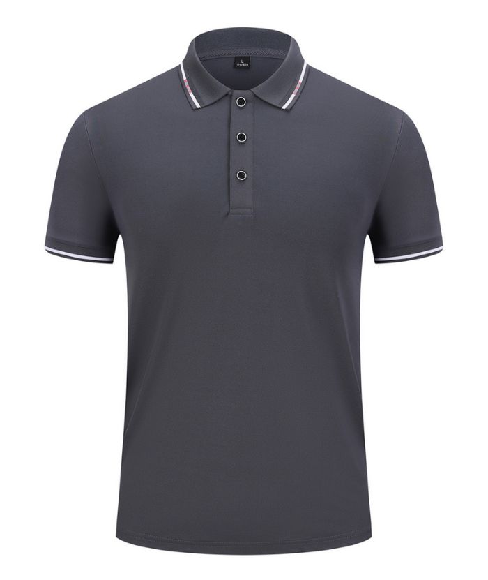 ZITY Men's Button Up Dri Fit Polo Shirt-DUMPO06063