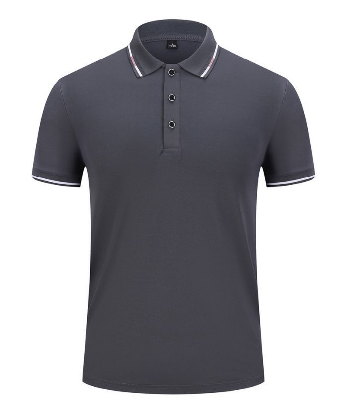 ZITY Men's Button Up Dri Fit Polo Shirt-DUMPO06063