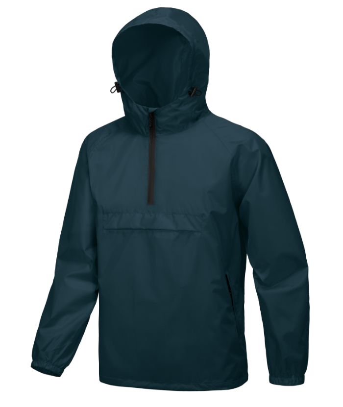 ZITY Men's Waterproof Lightweight Packable Rain Jacket-CUMRC04444