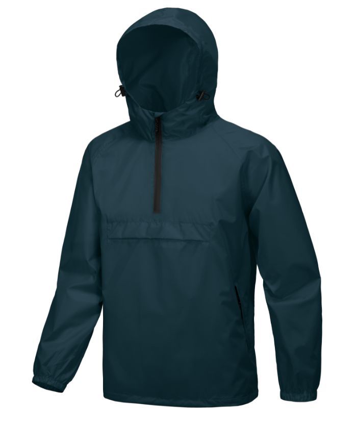 ZITY Men's Waterproof Lightweight Packable Rain Jacket-CUMRC04444