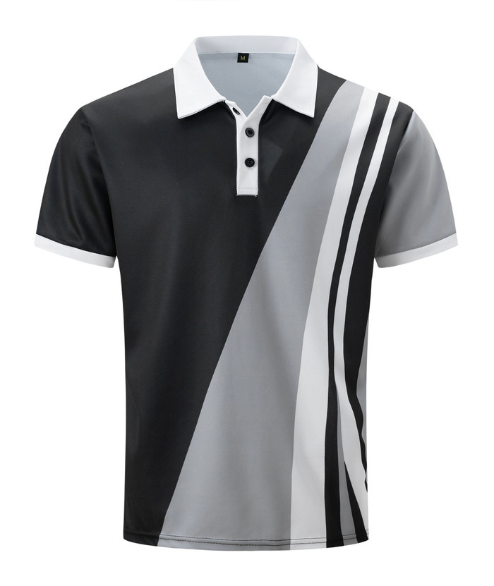 Wholesale Men's Casual Stand Collar Polo Shirt | Zitysports