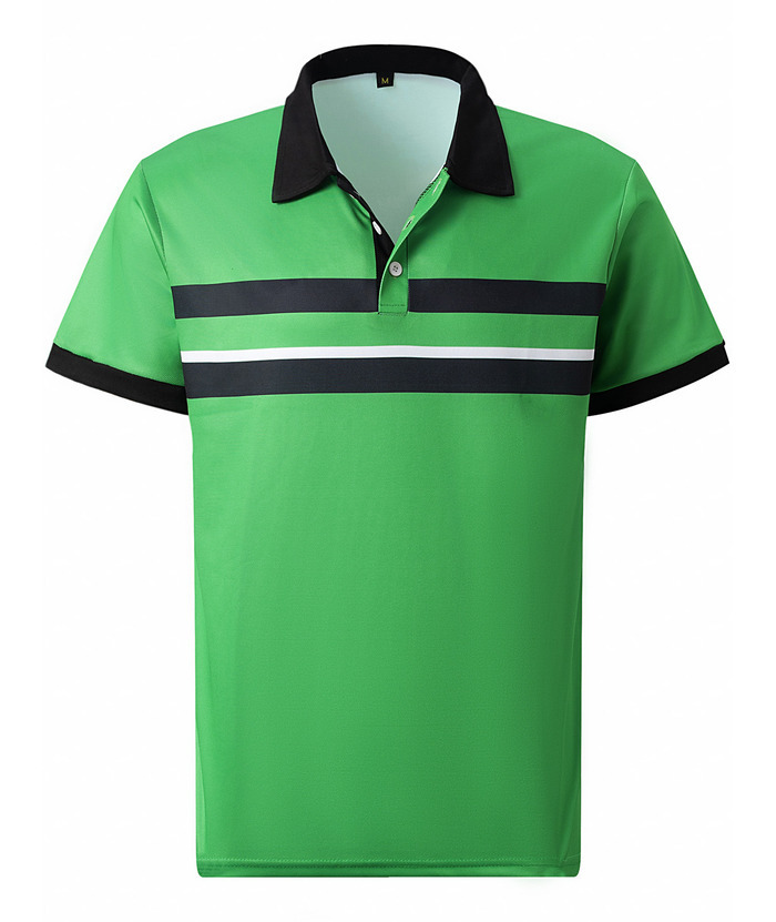 ZITY Men's Summer Stand Collar Slim Fit Lapel polo shirt-ZPK010466 | Zitysports