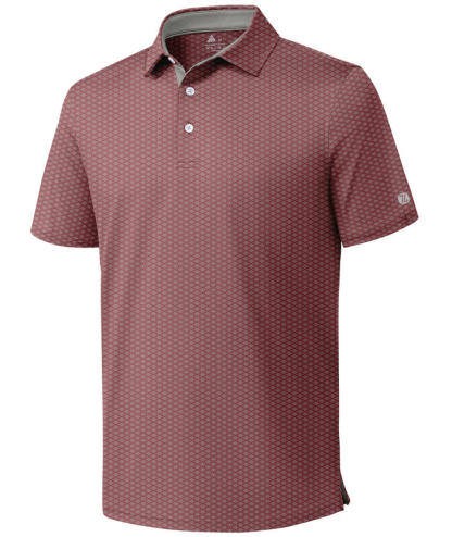 ZITY Men's Printed Dri Fit Performance Golf Polo Shirt-CUMPO05189 