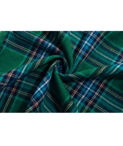ZITY Men's Long Sleeve Casual Button Down Plaid Flannel Shirt-ZPK005339 | Zitysports