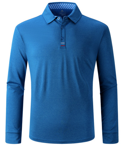 ZITY Men's Long Sleeve Quick Dry Sports Golf Tennis Polo Shirt-ZPK004673 | Zitysports