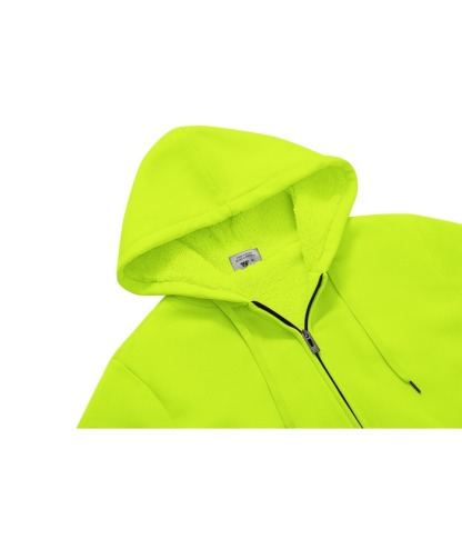 ZITY Men's Solid Hooded Jacket Thick Fleece Hoodie For Fall Winter-ZPK007270 | Zitysports