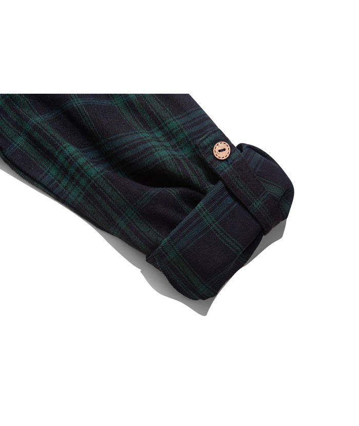 ZITY Men's Long Sleeve Casual Button Down Plaid Flannel Shirt-ZPK005339 | Zitysports