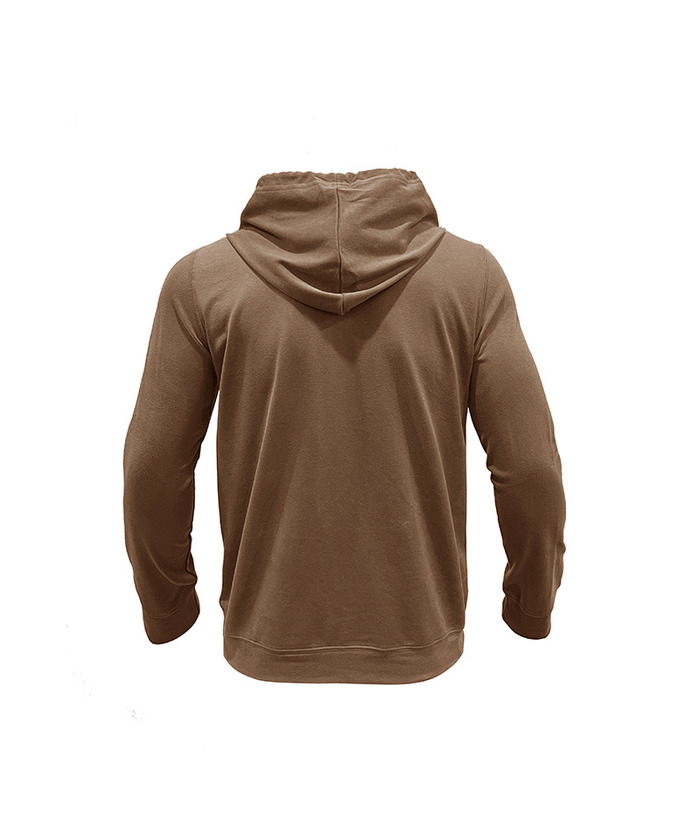 ZITY Men's Solid Chest Pockets Button Hoodie-DUMHD04858 | Zitysports