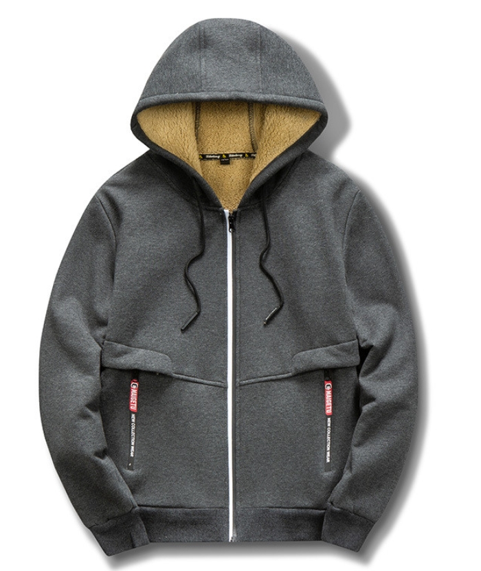 ZITY Men's Plus Size Lightweight with Side Pocket Trendy Hoodie-DUMFH04866 | Zitysports