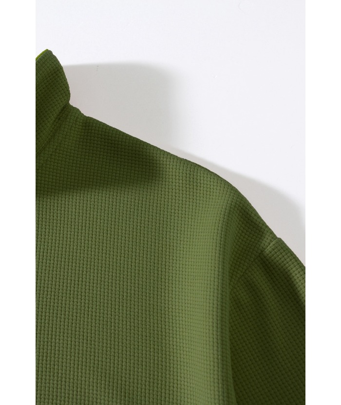 ZITY Men's Stand Collar Solid Color Long Sleeve Sweatshirt-DUMHD04896 | Zitysports
