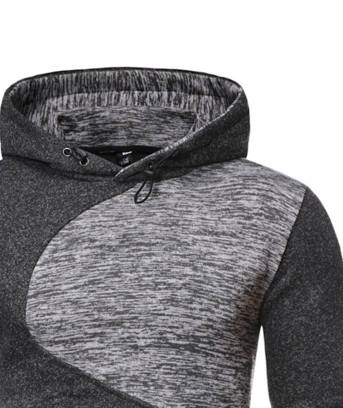 ZITY Men's Slim Fit Solid Color Gym Sweatshirt Hooded Jacket-DUMHD04967|Zitysports