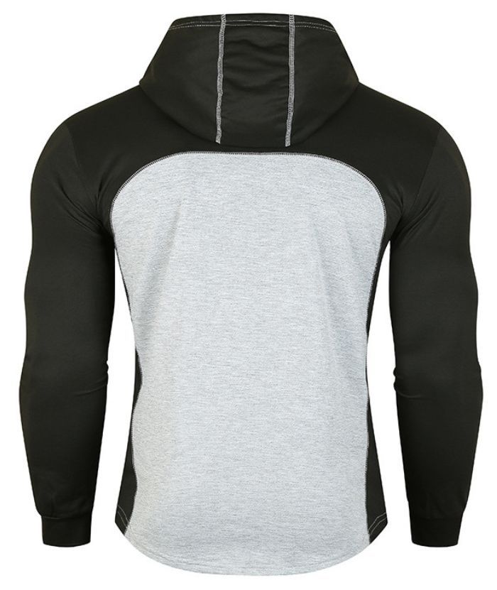 ZITY Men's Lightweight Long Sleeve Breathable Slim Fit Hoodie-DUMHD05007|Zitysports