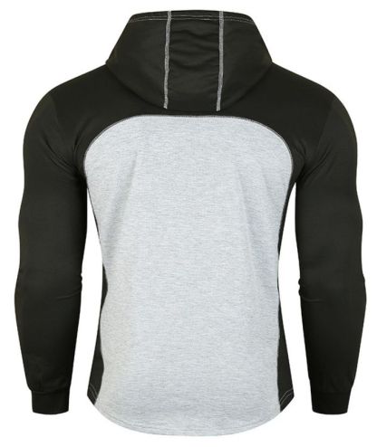 ZITY Men's Lightweight Long Sleeve Breathable Slim Fit Hoodie-DUMHD05007|Zitysports