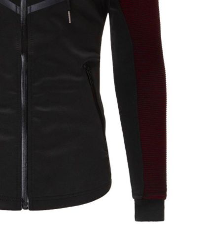 ZITY Men's Gym Sport Training Fitness Long Sleeve Zipper Hoodie-DUMHD05088|Zitysports
