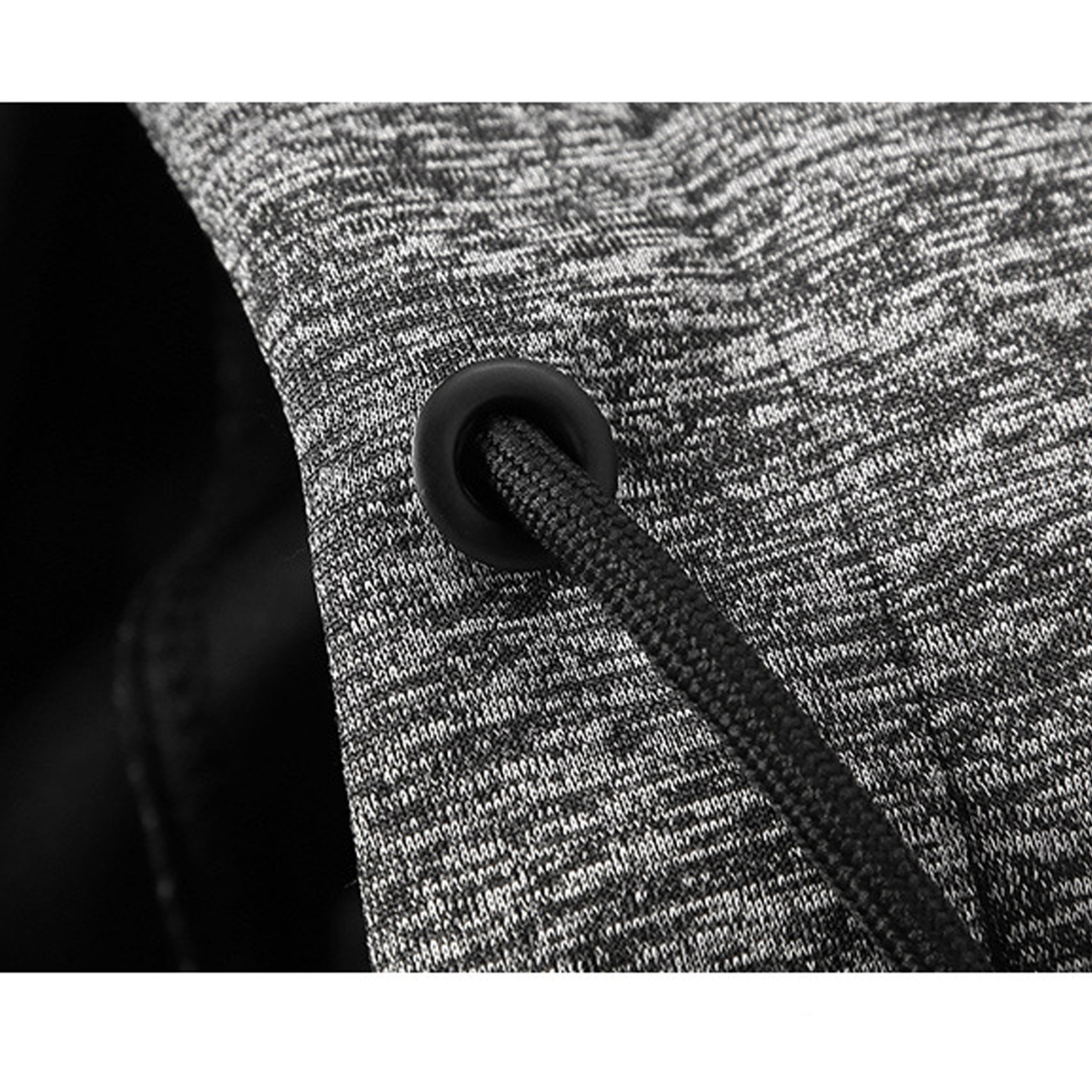 ZITY Men's Plus Size Full Zipper Long Sleeve Elegant Hoodie-DUMHD05108|Zitysports