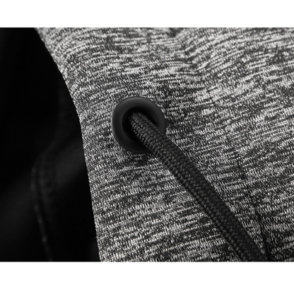 ZITY Men's Plus Size Full Zipper Long Sleeve Elegant Hoodie-DUMHD05108|Zitysports