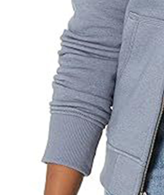 ZITY Women's Light Weight Full Zipper Warm Casual Hoodie with Pocket-DUWFH05082|Zitysports