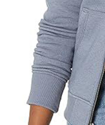 ZITY Women's Light Weight Full Zipper Warm Casual Hoodie with Pocket-DUWFH05082|Zitysports